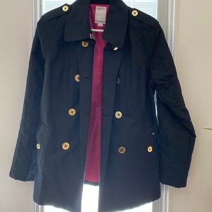 Nautica size large jacket..Never worn. Beautiful spring, summer, fall jacket.